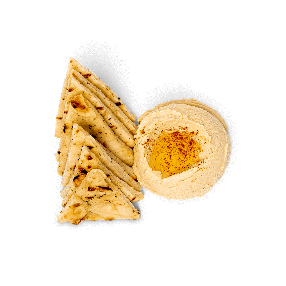 Hummus with pita